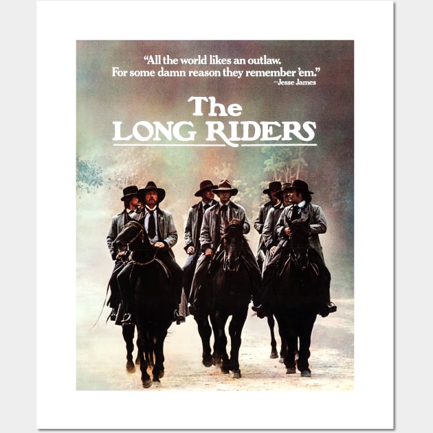 The Long Riders (1980) Wall Art by Scum & Villainy